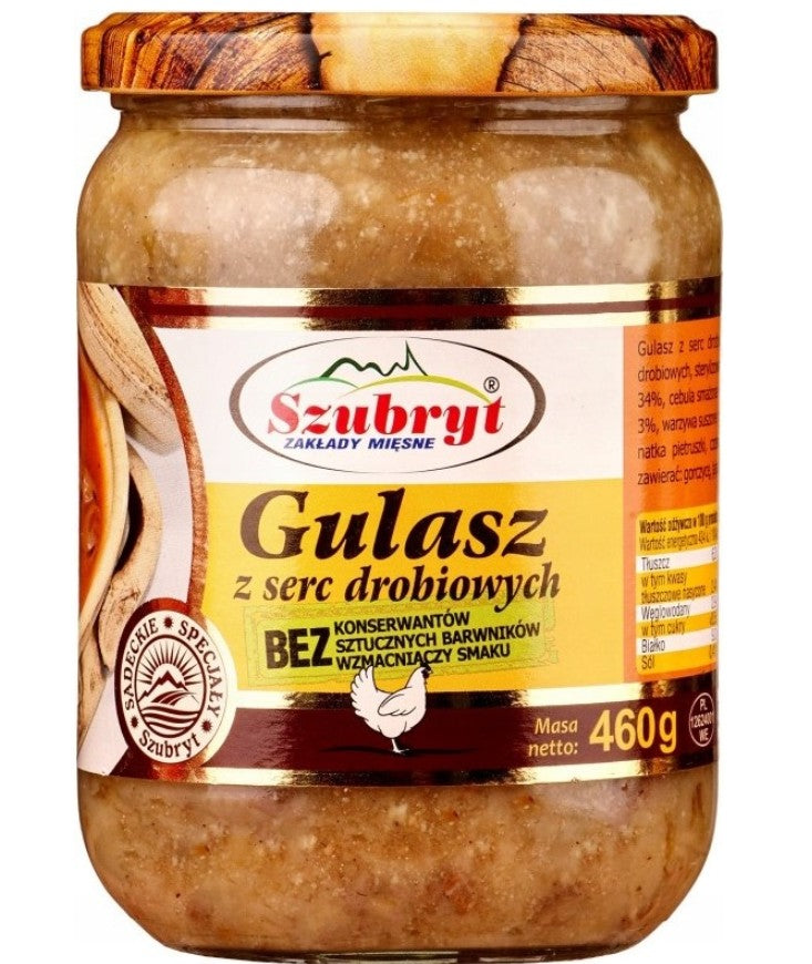 Chicken heart goulash 460 g
