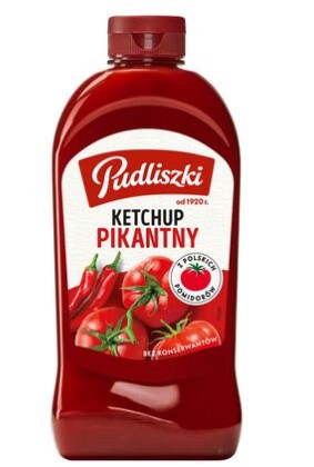 Pudliszki Spicy Ketchup 480 g x 10