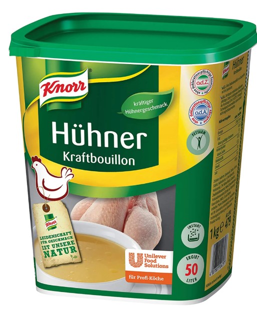 Knorr strong chicken broth large package for catering 1000g