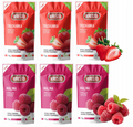 Freeze-dried Strawberries and Raspberries 15g Healthy Snack