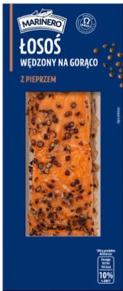 Marinero Hot-smoked salmon with pepper 125 g x 10