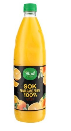 Vital Fresh 100% Orange Juice x 10