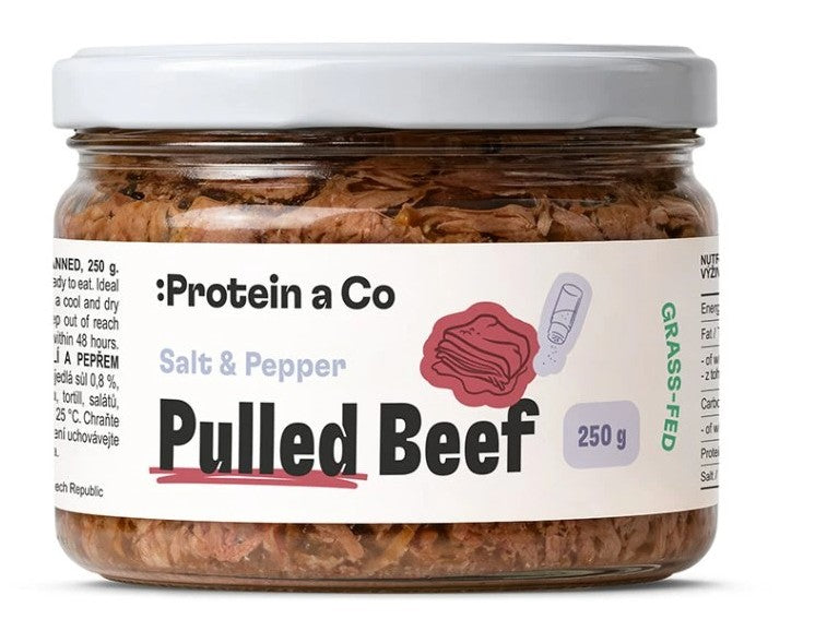 Pulled beef - salt and pepper, 250 g