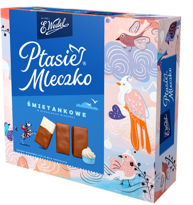 Wedel Ptasie Mleczko, creamy, 340g