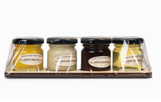 Mini Flavored Honey Set (5 pieces, 50g each)